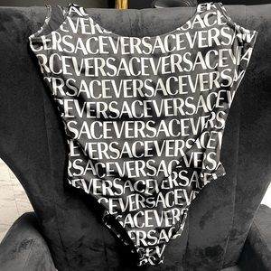 VERSACE ALLOVER ONE-PIECE SWIMSUIT